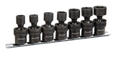 MAXIMUM 3/8-in Drive Swivel Impact Socket Set, 7-pc, SAE, CRMO
