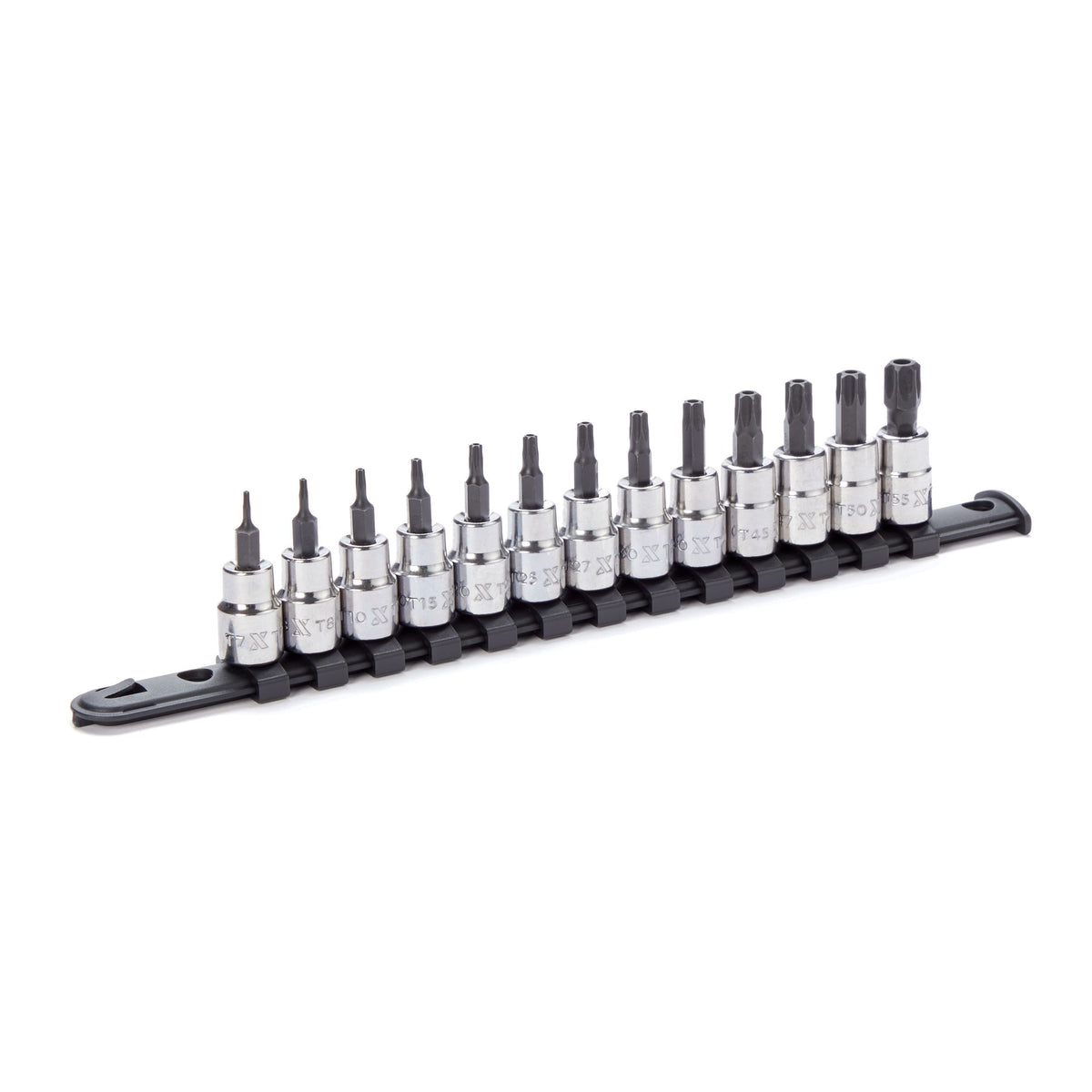 MAXIMUM 3/8-in Drive Tamper Proof Torx Bit Socket Set, Heat-Treated, 13-pc