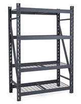 MAXIMUM Adjustable 4-Shelf Heavy Duty Steel Metal Storage Rack / Shelving Unit, 48 x 24 x 72-in image 2