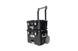 MAXIMUM Brix Modular Portable Toolbox/Tool Storage System with Wheels, IP65, 23-in x 19-in x 33-in, 3-pc image 4