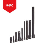 MAXIMUM Impact Extension Bar Set, 9-pc, SAE/Metric, CRMO image 4