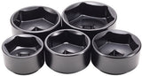 MAXIMUM Oil Filter Socket Set, Metric, 5-pc