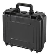 MAXIMUM Portable IP67 Waterproof Storage Case with Foam Layers, Small, Black