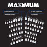 MAXIMUM Professional Grade Bit Socket Set, 75-pc image 2