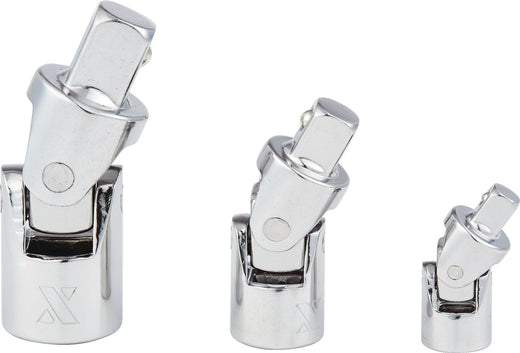 MAXIMUM U-Joint Socket Set, 3-pc, CRV