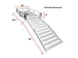 MaxWorks Aluminum Hitch Accessibility Carrier image 6