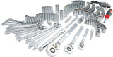 Mechanics Tool Set, 1/4 and 3/8 Inch Drive, 189 Piece for Home Projects image 2