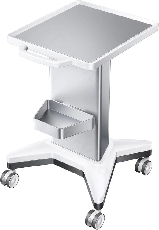 Medical Utility Cart with 4 Swivel Wheels, 100 Lbs Capacity for Psp10/psp15 Shockwave Machines, Beauty, Medical, Office & Home Use Equipment,...