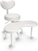 Meditation Chair, Home Office Desk Chair, Cross Legged Chair with Lumbar Support and Adjustable Stool image 2