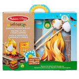 Melissa & Doug Let's Explore Campfire S'mores Play Set for Kids and Family