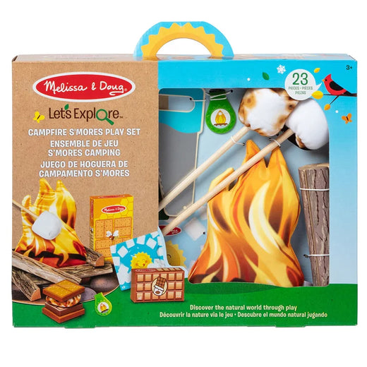 Melissa & Doug Let's Explore Campfire S'mores Play Set for Kids and Family