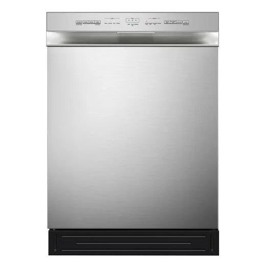 Midea 24 In. Built-in Dishwasher with Hybrid Stainless Steel Tub for Home Use