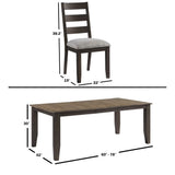Midtown 7-piece Dining Table Set view 2