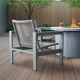 Milo 5-piece Patio Seating Set with Fire Table image 3