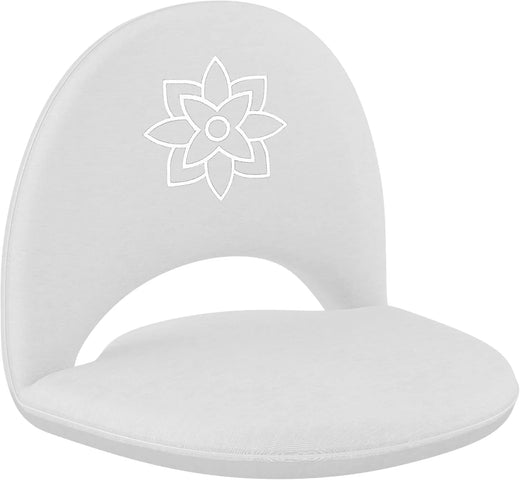 Mindful Modern Meditation Chair | Adjustable Floor Chair with Back Support | Padded Floor Seat for Posture Support and Comfort | Portable...