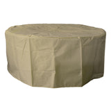 Modeno Jefferson Round Gas Fueled Outdoor Fire Bowl with PVC Cover, 40,000 BTUs, 13.7-in image 2
