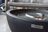 Modeno Jefferson Round Gas Fueled Outdoor Fire Bowl with PVC Cover, 40,000 BTUs, 13.7-in image 7