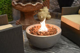 Modeno Nantucket Round Propane-Fueled Fire Bowl with Lava Rock & Canvas Cover, 40,000 BTUs, 14-in image 6