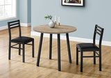 Monarch Specialties Dining Set, Taupe, 3-pc image 8