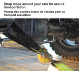 MotoMaster 10,000-lb Axle Strap, with D-rings, 2-in x 31-in image 4