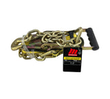 MotoMaster 10,000-lb Commercial Ratchet Tie Down Strap, with 18-in Chain, 2-in x 27-ft image 2
