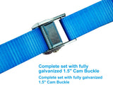 MotoMaster 1,200-lb Motorcycle Tie Down Strap, 1 3/8-in x 12-ft image 6