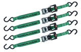 MotoMaster 1,500-lb Ratchet Tie-Down Straps, with Padded Handle, 1-in x 14-ft, (2.5 cm x 4.3 m), 4-pk image 5