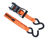 MotoMaster 3,000-lb Heavy Duty Ratchet Tie Down Strap, Non-Padded, 1-in x 14-ft image 2