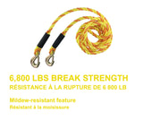 MotoMaster 6,800-lb Tow Rope, with Rust-Resistant Hooks, 5/8-in x 14-ft image 3