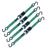 MotoMaster 900-lb Ratchet Tie-Down Straps, Non-Padded, 1-in x 10-ft, 4-pk image 4