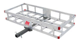 MotoMaster Aluminum Hitch Basket Cargo Carrier, 500-lb Capacity