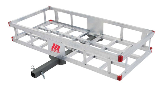 MotoMaster Aluminum Hitch Basket Cargo Carrier, 500-lb Capacity