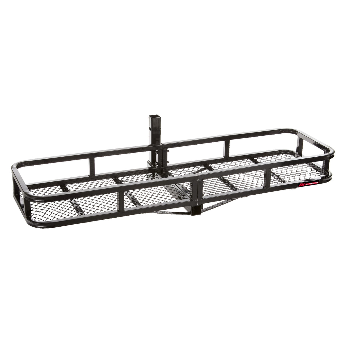MotoMaster Hitch Basket, Steel with Folding Shank