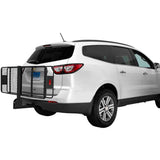 MotoMaster Hitch Basket, Steel with Folding Shank image 8