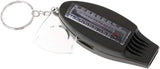 Multifunctional 4 In1 Compass Thermometer Whistle Magnifier for Traveling Camping Hiking Climbing Outdoor Sports image 2