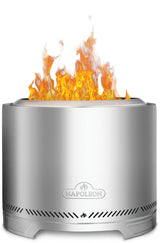 Napoleon Timberwolf Outdoor Smokeless Multi-Fuel Fire Pit, Stainless Steel, 22-in image 5