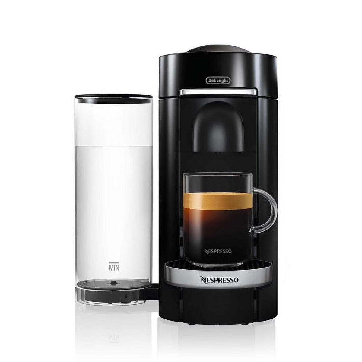New Vertuo Plus Deluxe Coffee and Espresso Machine by De'longhi, Black, Single-serve Brewers for Home Use