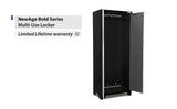 NewAge Bold 3.0 Series 24-Gauge Steel Multi-Use Locker, Fully-Welded, 800-lb Capacity, Black/Grey, 30-in image 8