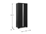 NewAge Bold Series 24-Gauge Steel RTA Storage Locker with 3 Shelves, Black, 30-in image 5