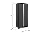 NewAge Bold Series 24-Gauge Steel RTA Storage Locker with 3 Shelves, Black/Grey, 30-in image 5