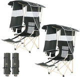 Nice C Canopy Chair, Camping Chair with Canopy, Folding Chair with Canopy, Shade Chair, Canopy Chair Outdoor, Folding Lawn Chair with Canopy,... image 4