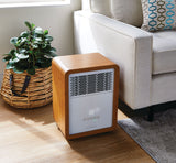 NOMA 3-Setting Cabinet Heater with Child Lock, Quartz and Radiant Heating, Wood Grain Finish image 7