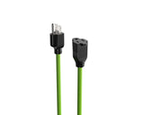 NOMA 82-ft 16/3 Outdoor Extension Cord with Grounded Outlet, Lime Green image 3