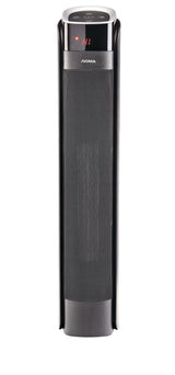 NOMA Oscillating Tower Ceramic Heater withRemote Control & Thermostat, 1500W, Black, 30-in image 2