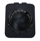 NOMA Portable 2-In-1 Personal Heater & Fan, 1500W, Black image 3