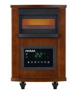 NOMA Wood Cabinet Infared Space Heater withRemote Control & Thermostat, 1500W image 8