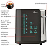 Oster 2-Slice Digital Touchscreen Toaster with Easy Touch Technology image 4