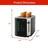 Oster 2-Slice Digital Touchscreen Toaster with Easy Touch Technology image 5