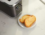 PADERNO Even Heat Wide Slots Toaster with 9 Settings, Black Stainless Steel, 2-Slices image 6