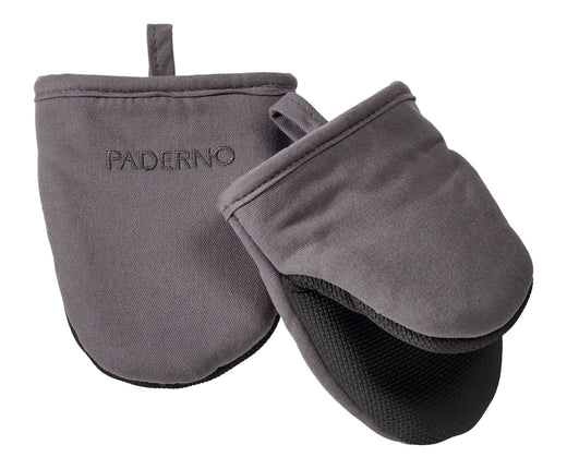 PADERNO Neoprene Palm Mini Mitts, Black, One-Size, 2-pk